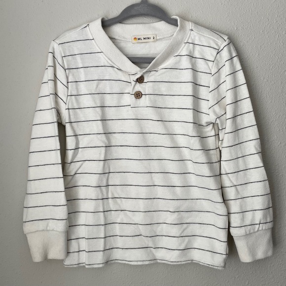 Marine Layer Other - Marine Layer Mini stripe Henley